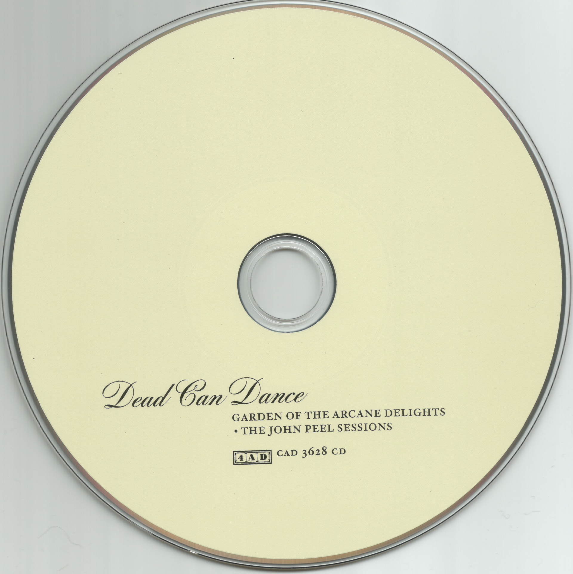 Label Disc: Dead Can Dance – Garden Of The Arcane Delights + Peel Sessions CD | Relix