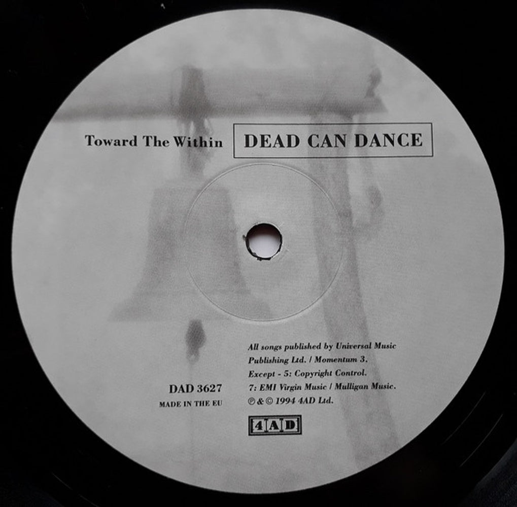 Label Disc: Dead Can Dance – Toward The Within Vinyl LP | Relix