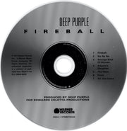 Label Disc: Deep Purple – Fireball CD | Relix