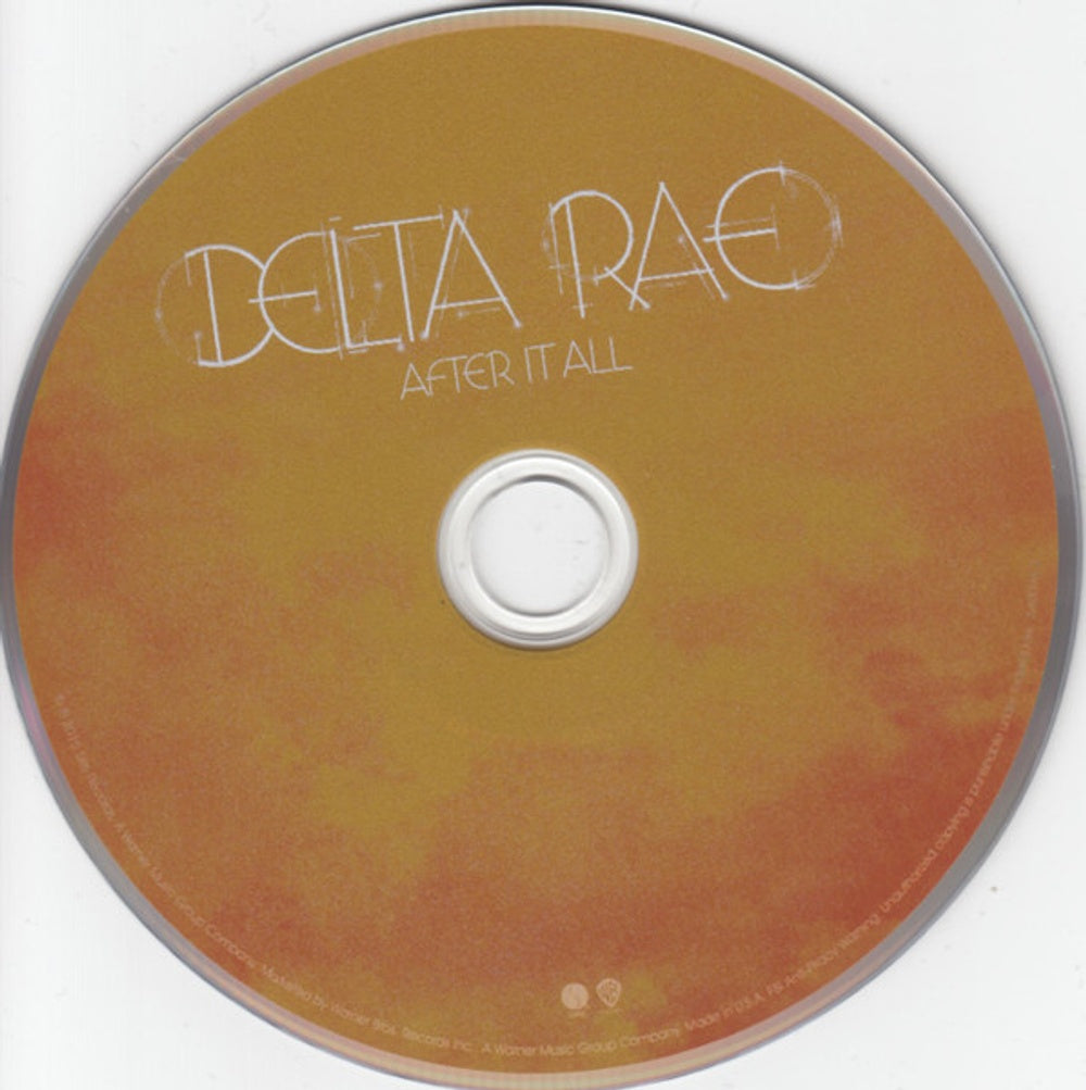 Label Disc: Delta Rae – After It All CD | Relix