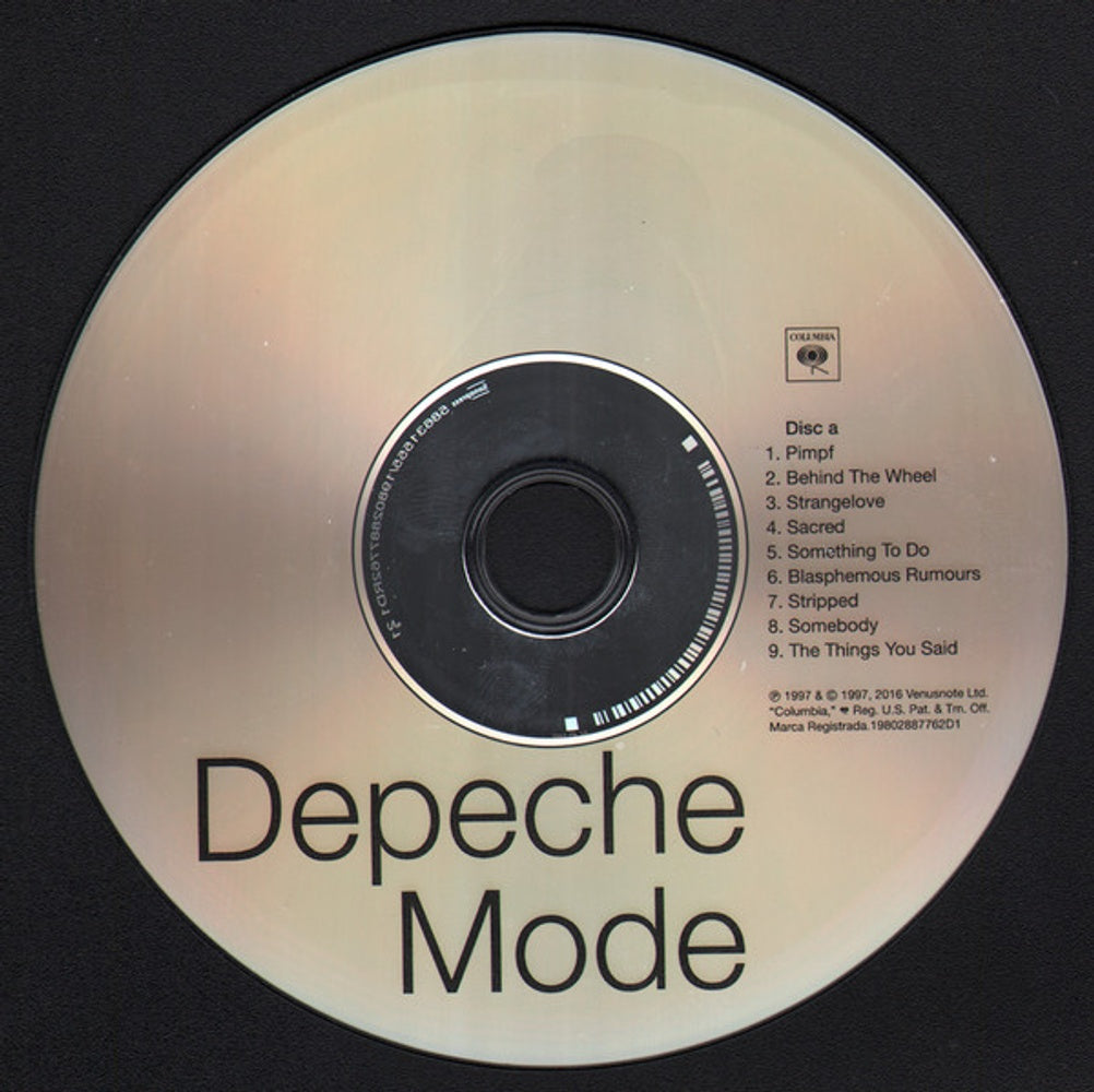 Label Disc: Depeche Mode – 101 - Live CD | Relix