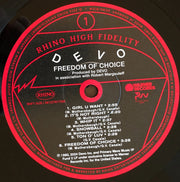 Label Disc: Devo – Freedom Of Choice (Bme LP Vinyl) Vinyl LP | Relix
