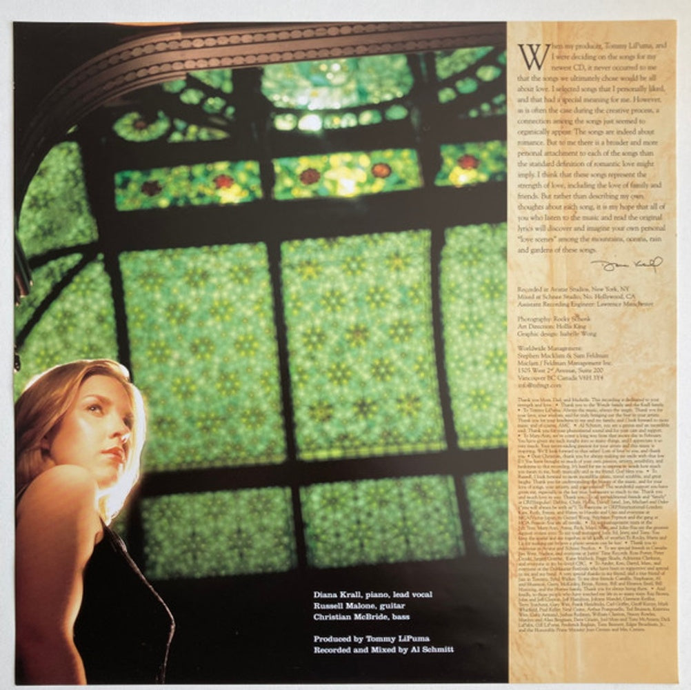 Label Disc: Diana Krall – Love Scenes Vinyl LP | Relix