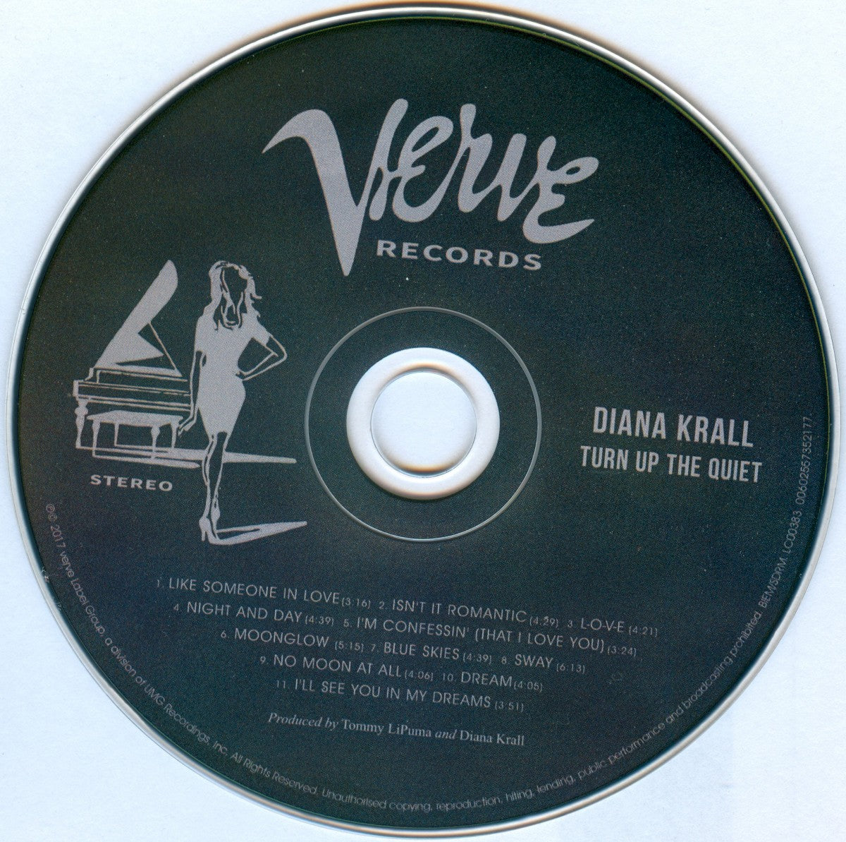 Label Disc: Diana Krall – Turn Up The Quiet CD | Relix