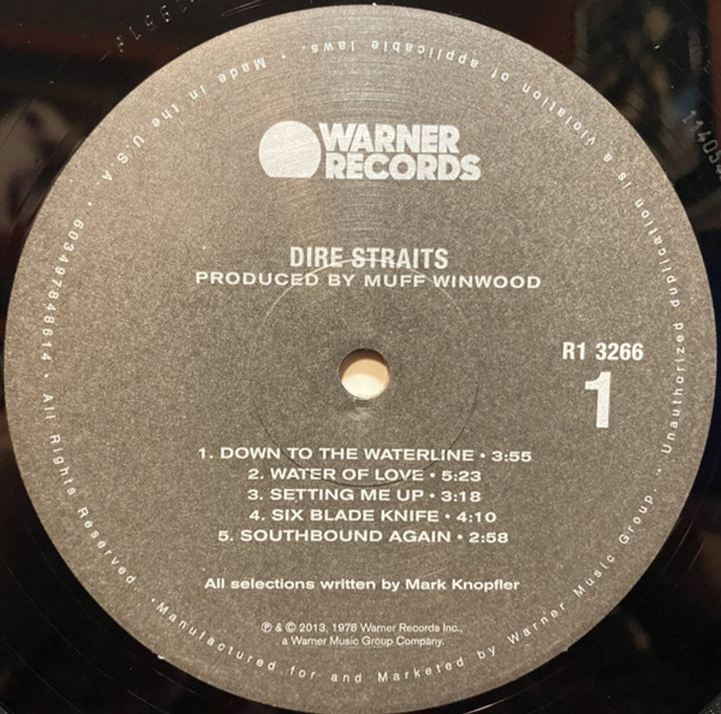 Label Disc: Dire Straits – Dire Straits (SYEOR LP Vinyl) Vinyl LP | Relix
