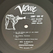 Label Disc: Dizzy Gillespie  / Sonny Stitt / Sonny Rollins – Sonny Side Up (Verve Vault Series, 180 Gram LP Vinyl) Vinyl LP | Relix
