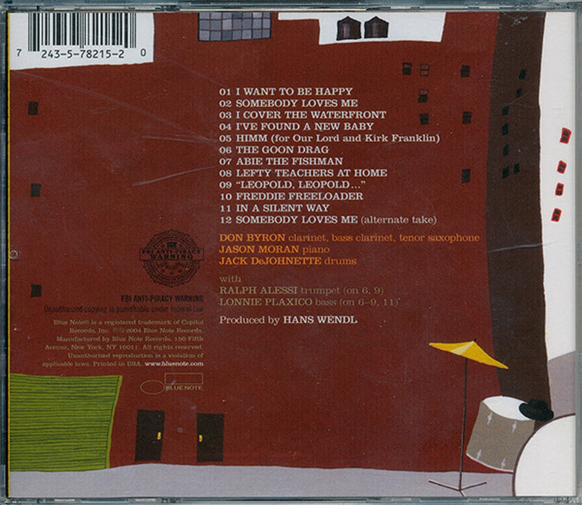 Label Disc: Don Byron – Ivey-Divey CD | Relix