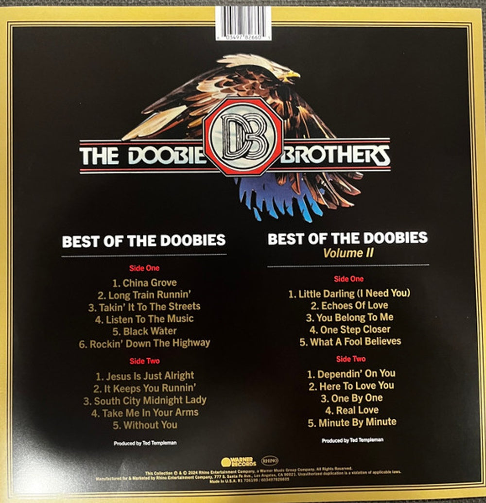 Label Disc: Dooble Brothers – Best Of The Doobies: Volumes 1 & 2 Vinyl LP | Relix
