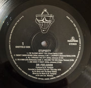 Label Disc: Dr Feelgood – Stupidity (Live)(2025 Remaster) Vinyl LP | Relix