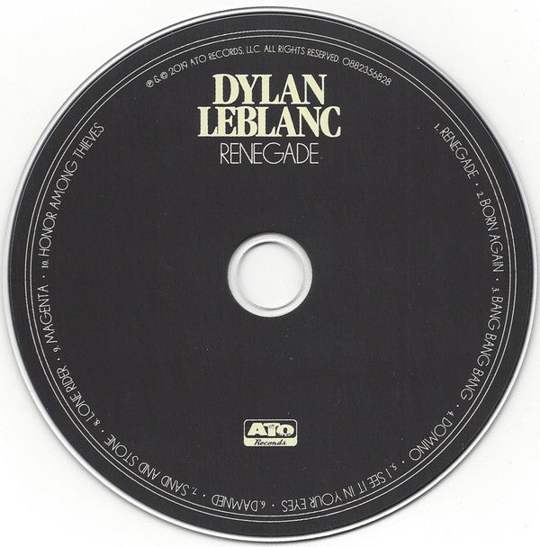Label Disc: Dylan LeBlanc – Renegade CD | Relix