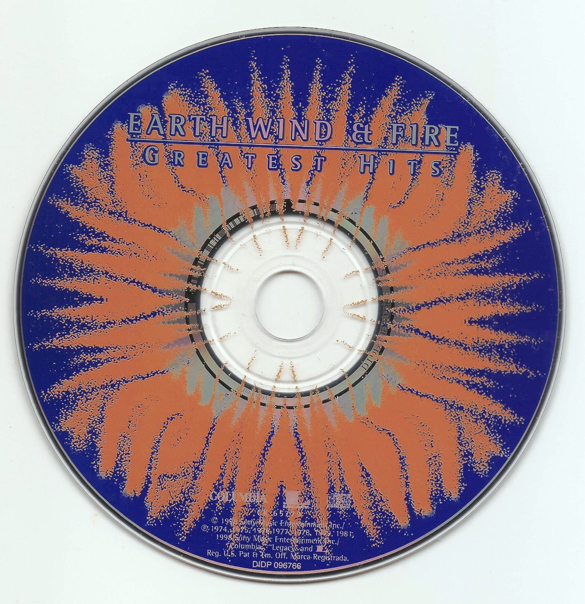 Label Disc: Earth, Wind & Fire – Earth Wind & Fire Greatest Hits CD | Relix