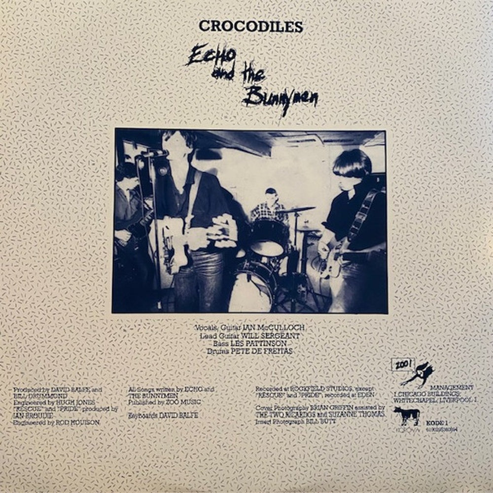 Label Disc: Echo & The Bunnymen – Crocodiles (Rocktober 2021-LP Vinyl) Vinyl LP | Relix