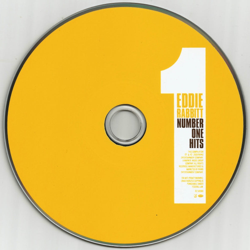 Label Disc: Eddie Rabbitt – Number One Hits CD | Relix