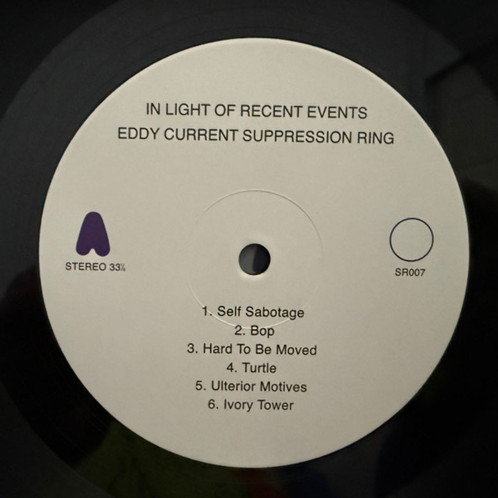 Label Disc: Eddy Current Suppression Ring – In Light of Recent Events Vinyl LP | Relix