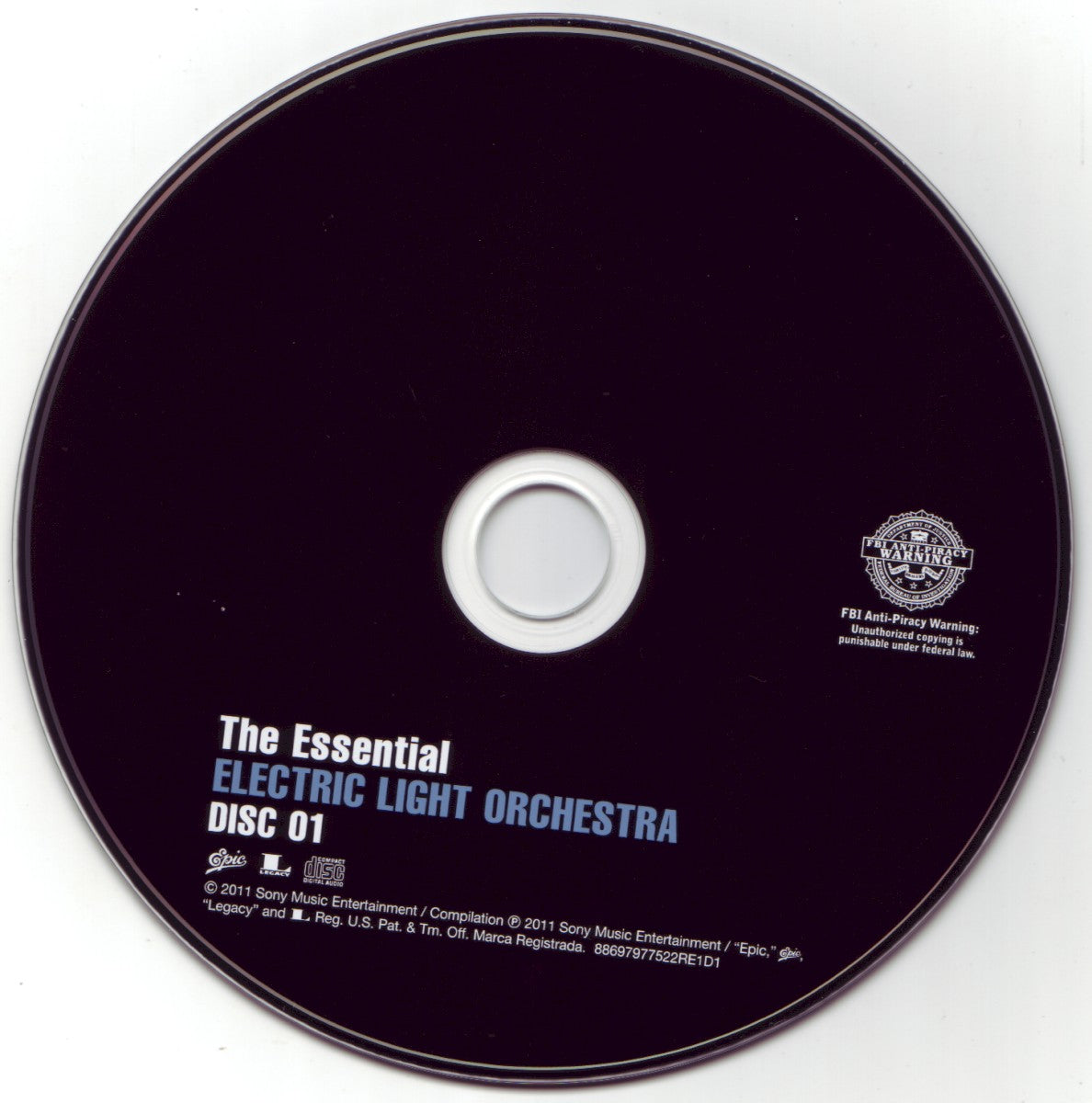 Label Disc: Electric Light Orchestra – The Essential Electric Light Orchestra CD | Relix