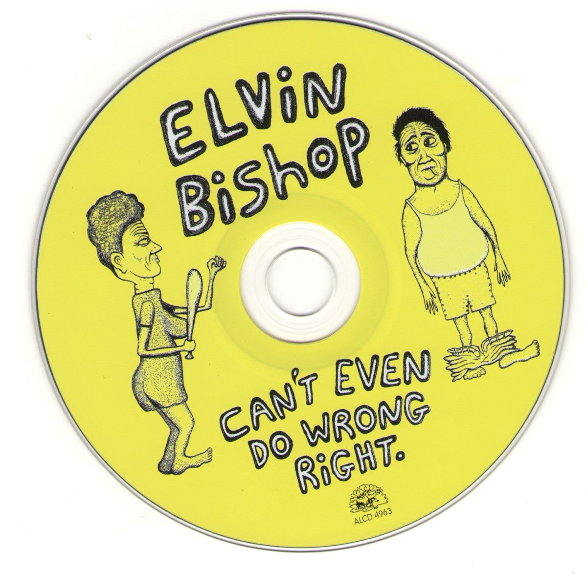 Label Disc: Elvin Bishop – Can't Even Do Wrong Right CD | Relix