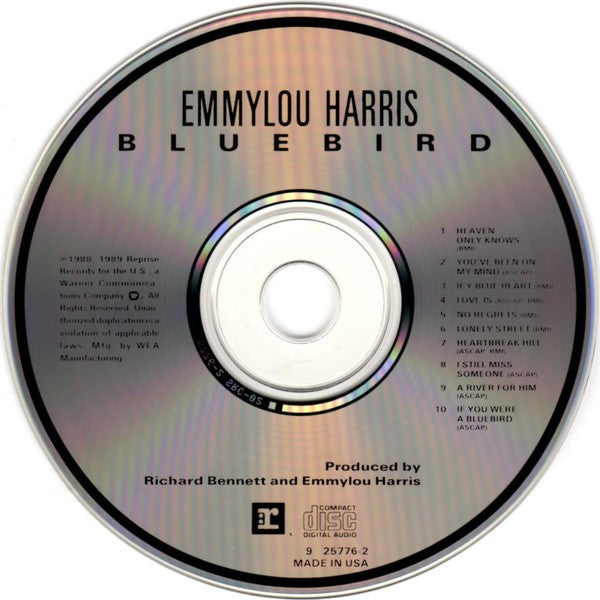 Label Disc: Emmylou Harris – Bluebird CD | Relix