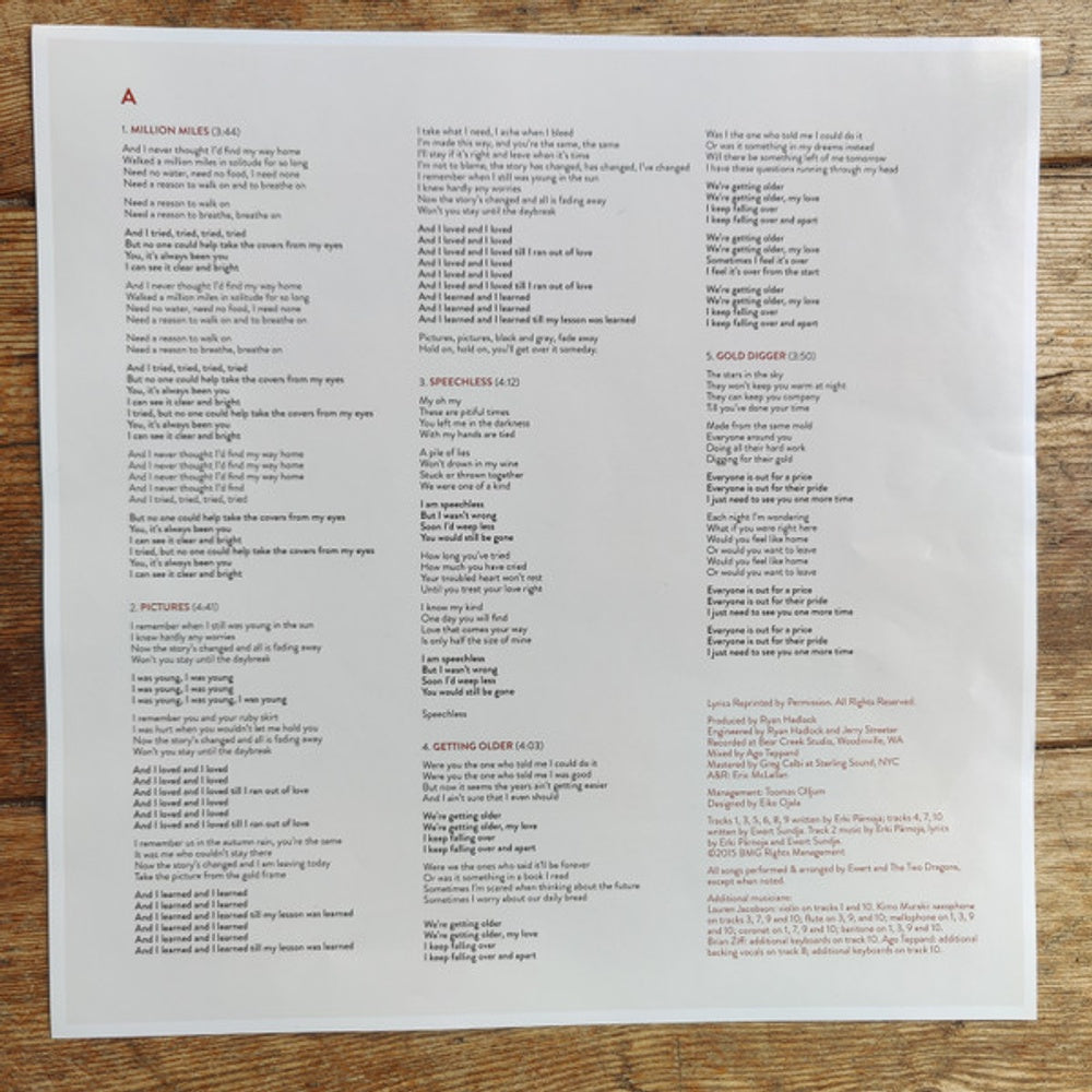 Label Disc: Ewert and the Two Dragons – Circles Vinyl LP | Relix