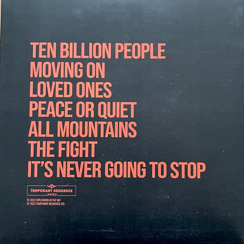 Label Disc: Explosions In The Sky – End (Yellow LP Vinyl) Vinyl LP | Relix