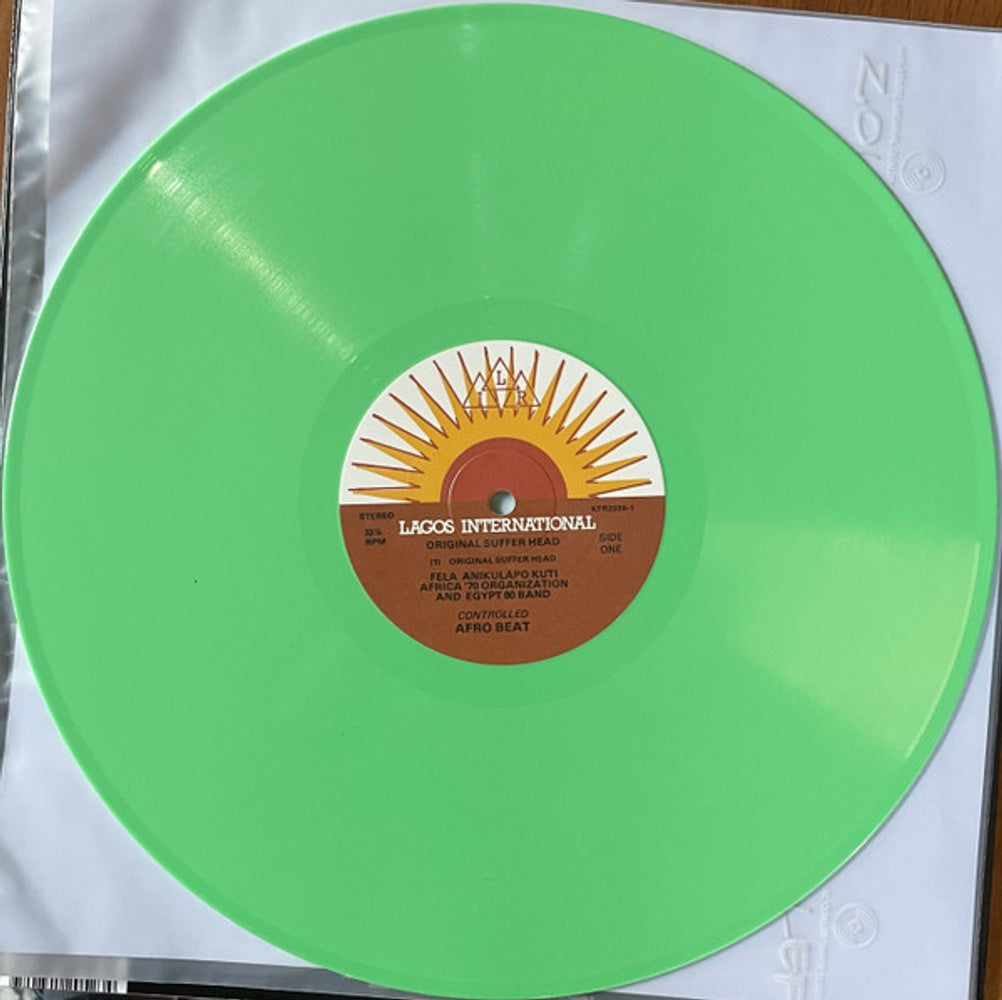 Label Disc: Fela Kuti – Original Sufferhead (Opaque Light Green LP Vinyl) Vinyl LP | Relix