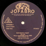 Label Disc: Fela Kuti – Roforofo Fight (Download Included LP Vinyl) Vinyl LP | Relix