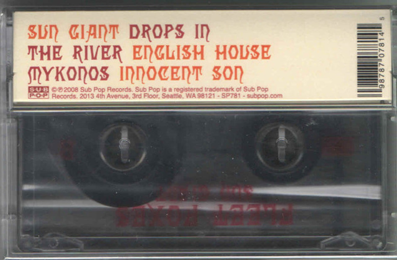 Label Disc: Fleet Foxes – Sun Giant Cassette | Relix