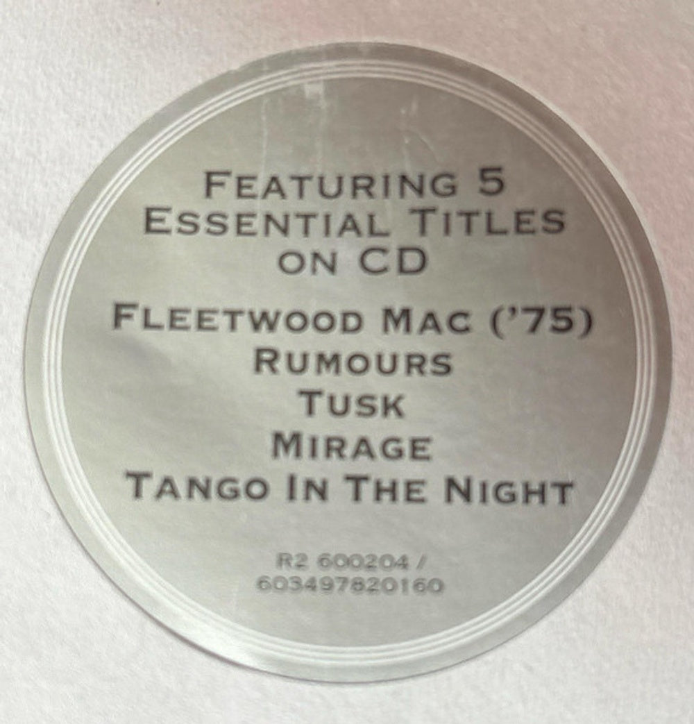 Label Disc: Fleetwood Mac – Fleetwood Mac 1975 To 1987 CD | Relix