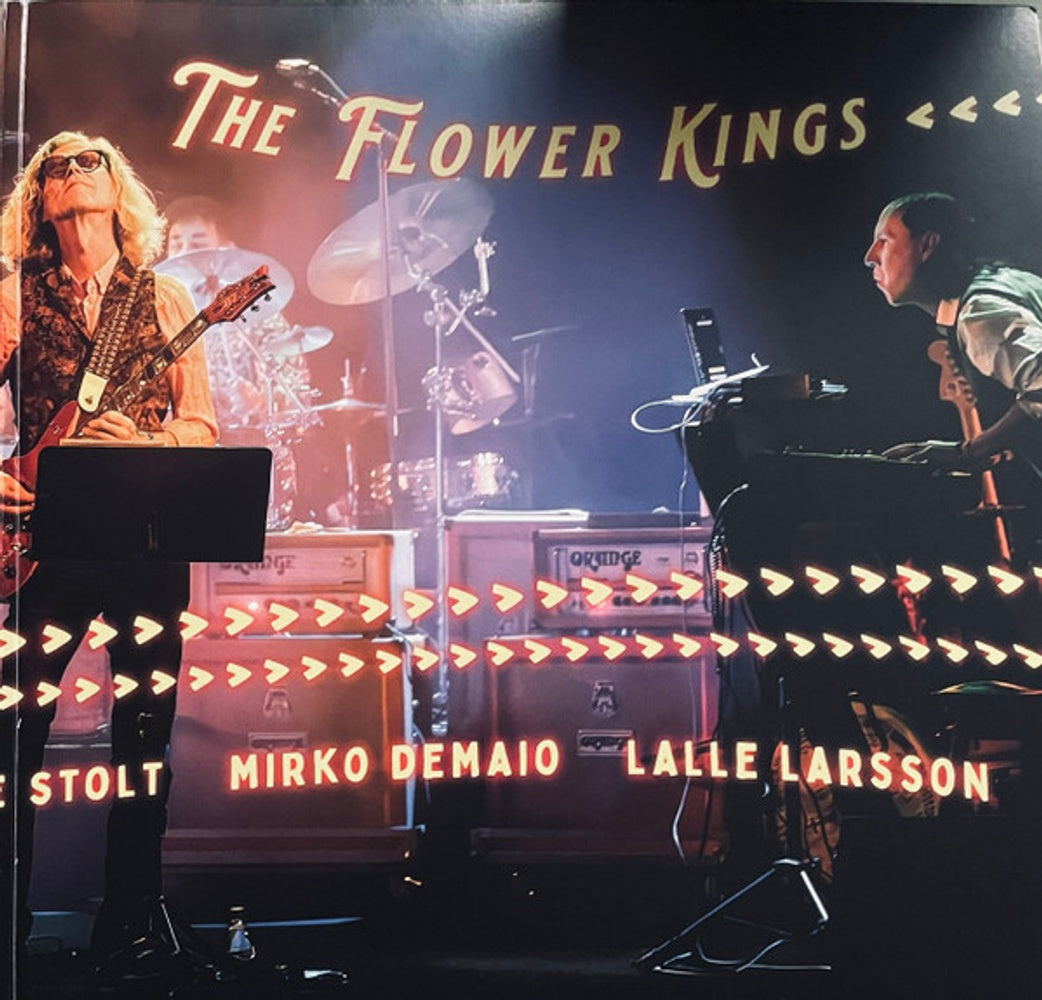 Label Disc: Flower Kings – Live In Stockholm 2025 (180 Gram Clear Black LP Vinyl) Vinyl LP | Relix