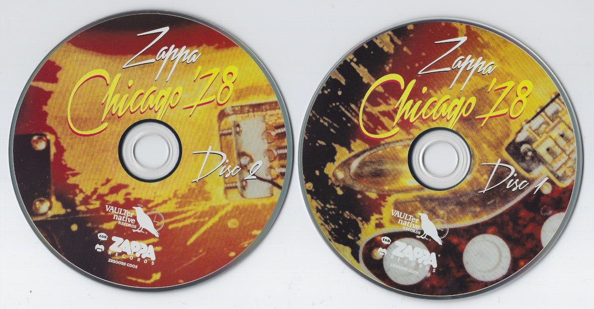 Label Disc: Frank Zappa – Chicago '78 CD | Relix