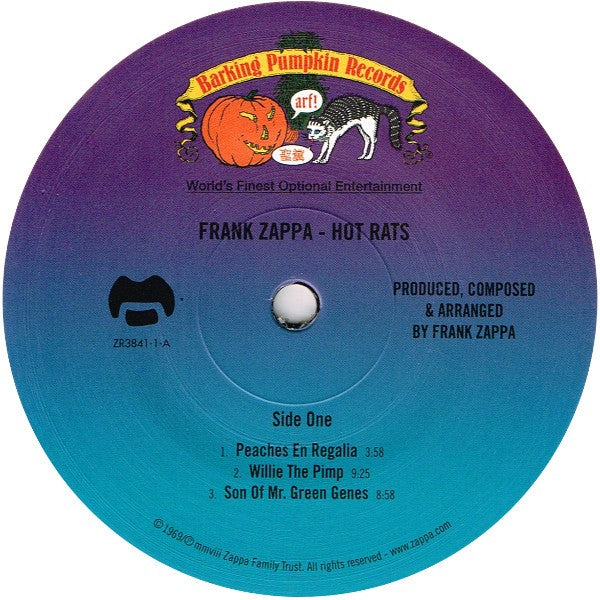 Label Disc: Frank Zappa – Hot Rats Vinyl LP | Relix