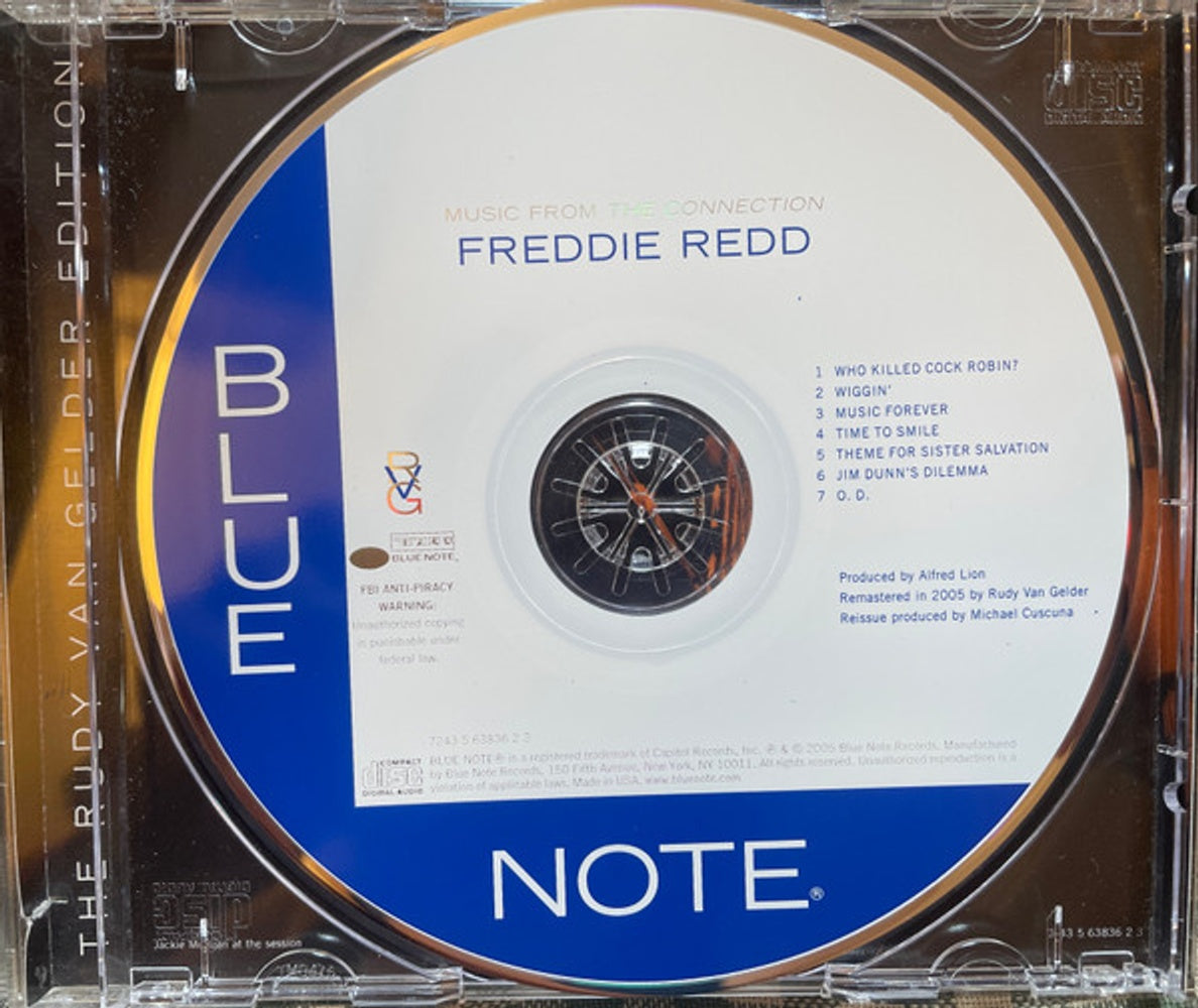 Label Disc: Freddie Redd Quartet – Music From The Connection (Remastered CD) CD | Relix