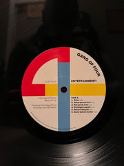 Label Disc: Gang Of Four – Entertainment Vinyl LP | Relix