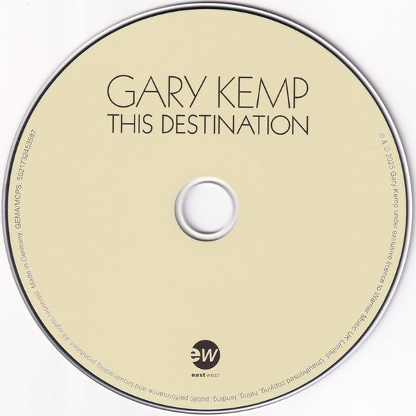 Label Disc: Gary Kemp – This Destination Vinyl LP | Relix