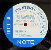 Label Disc: Gene Harris  And The Three Sounds – Live At The 'it Club' (Blue Note Classics Series LP Vinyl) Vinyl LP | Relix