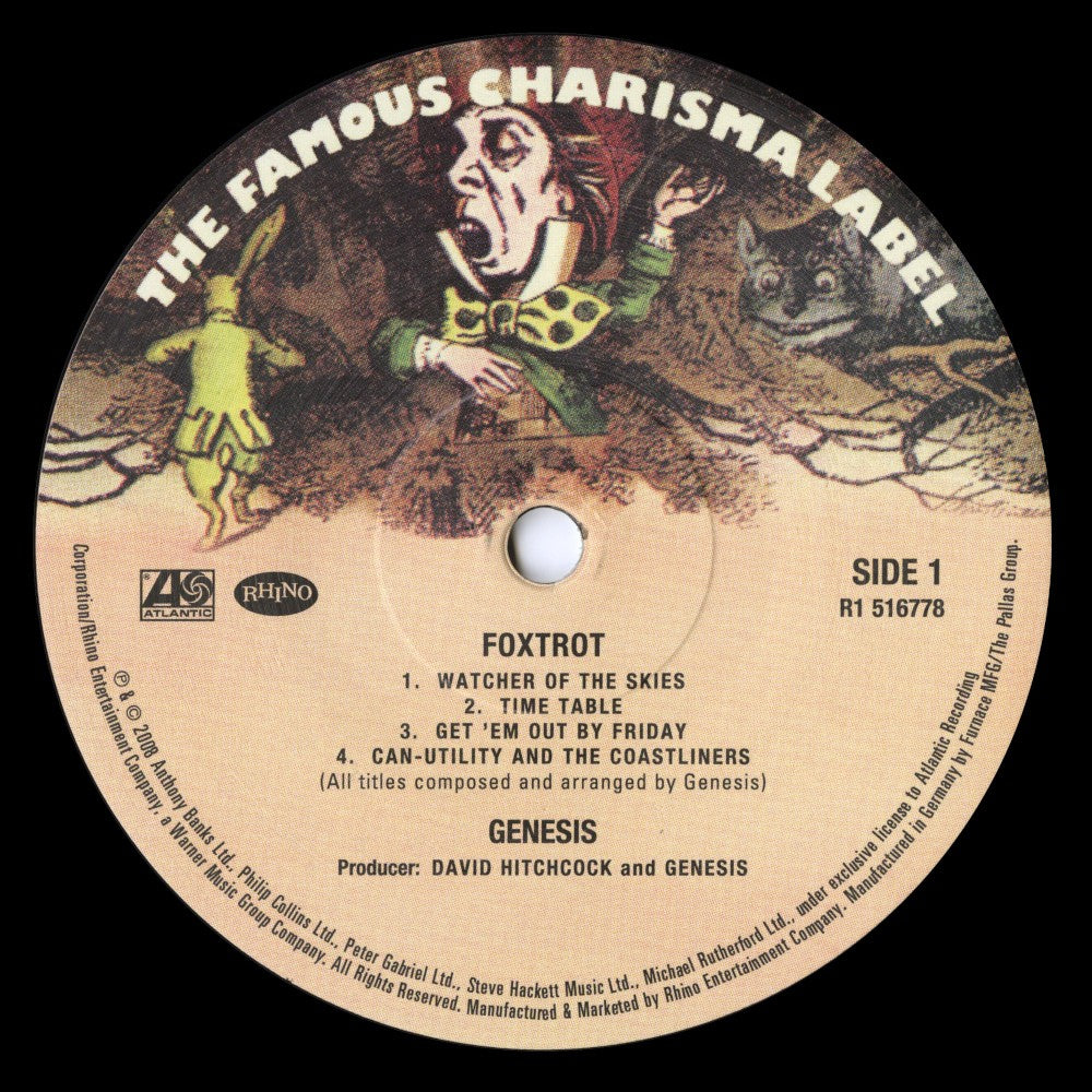 Label Disc: Genesis – Foxtrot Vinyl LP | Relix