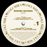 Label Disc: George Michael – Faith (Deluxe 180 Gram LP Vinyl) Vinyl LP | Relix