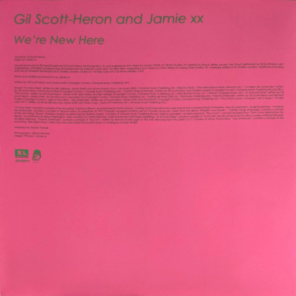 Label Disc: Gil Scott-Heron & Jamie Xx – We're New Here Vinyl LP | Relix