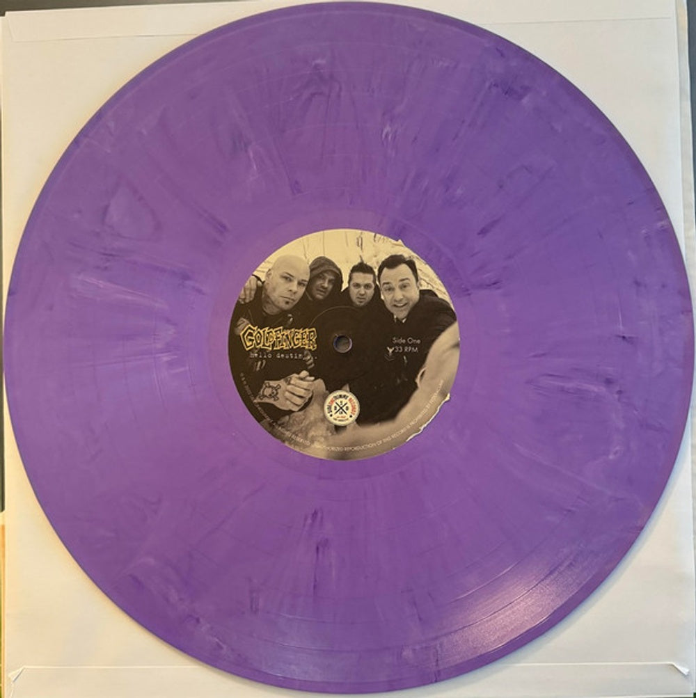 Label Disc: Goldfinger – Hello Destiny (Colored, Purp LP Vinyl) Vinyl LP | Relix