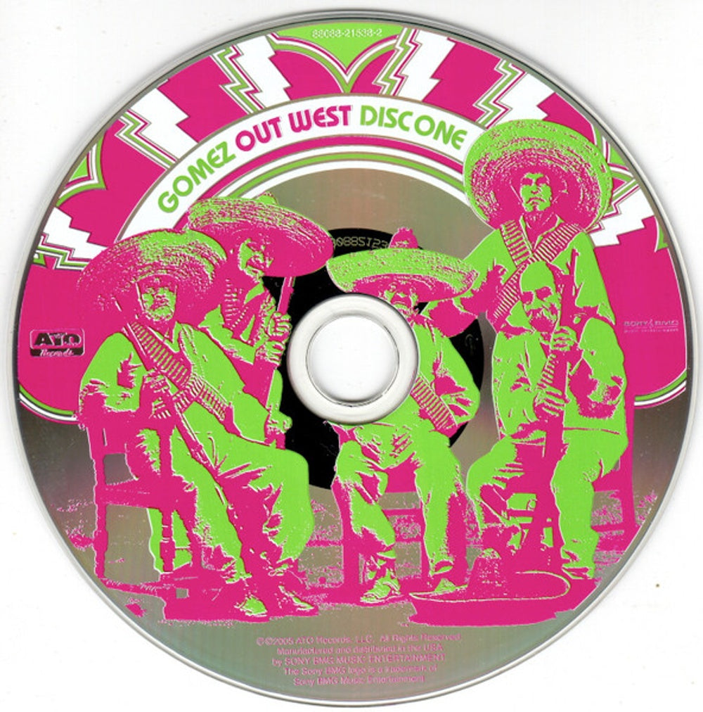 Label Disc: Gomez – Out West (2-CD) CD | Relix