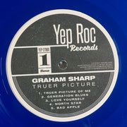 Label Disc: Graham Sharp – Truer Picture (First Edition, Blue, Colored LP Vinyl) Vinyl LP | Relix