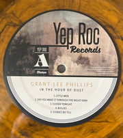 Label Disc: Grant Phillips -Lee – In The Hour Of Dust (Bonus Tracks, Clear Golden Smoke Vinyl Colored) Vinyl LP | Relix
