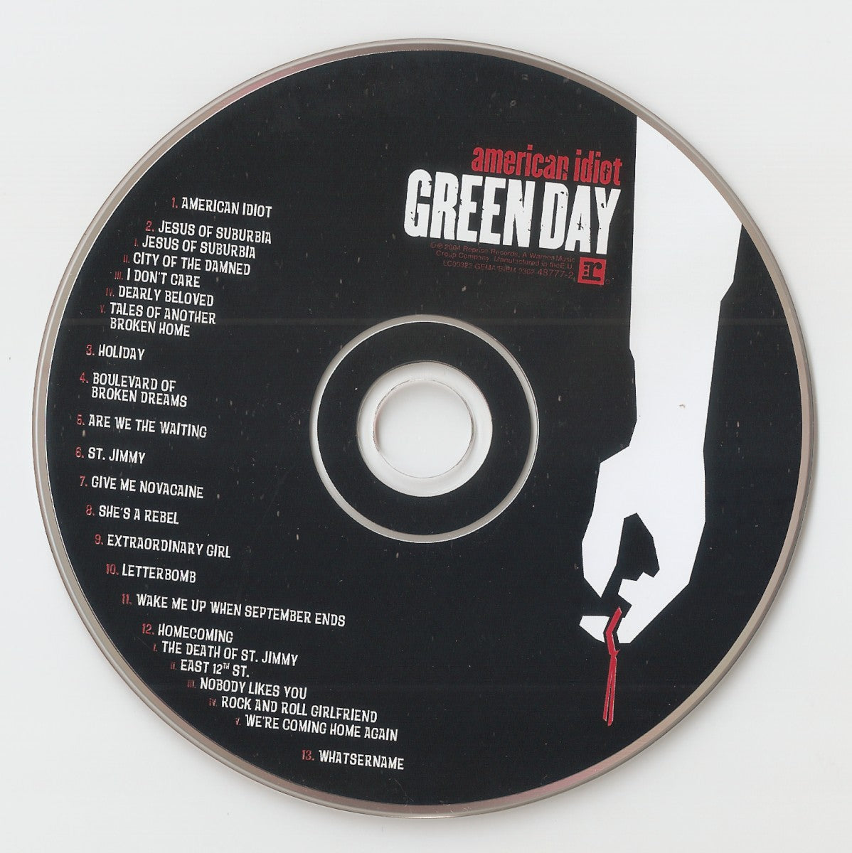 Label Disc: Green Day – American Idiot CD | Relix
