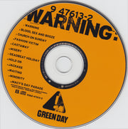 Label Disc: Green Day – Warning: CD | Relix