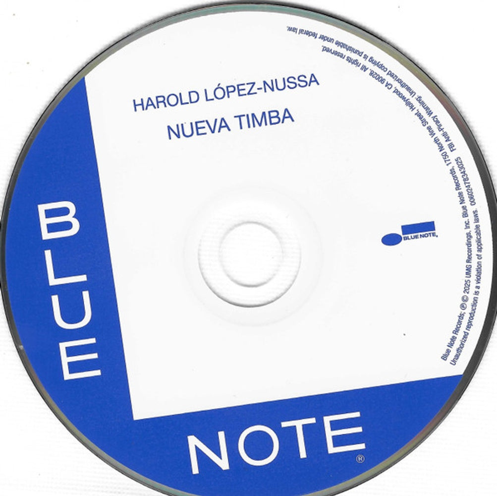 Label Disc: Harold Nussa  Lopez – Nueva Timba CD | Relix