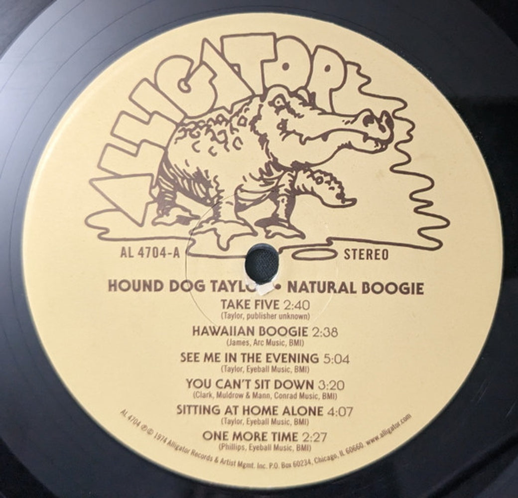 Label Disc: Hound Taylor  Dog – Natural Boogie (Remastered, Download Included, Reissue LP Vinyl) Vinyl LP | Relix