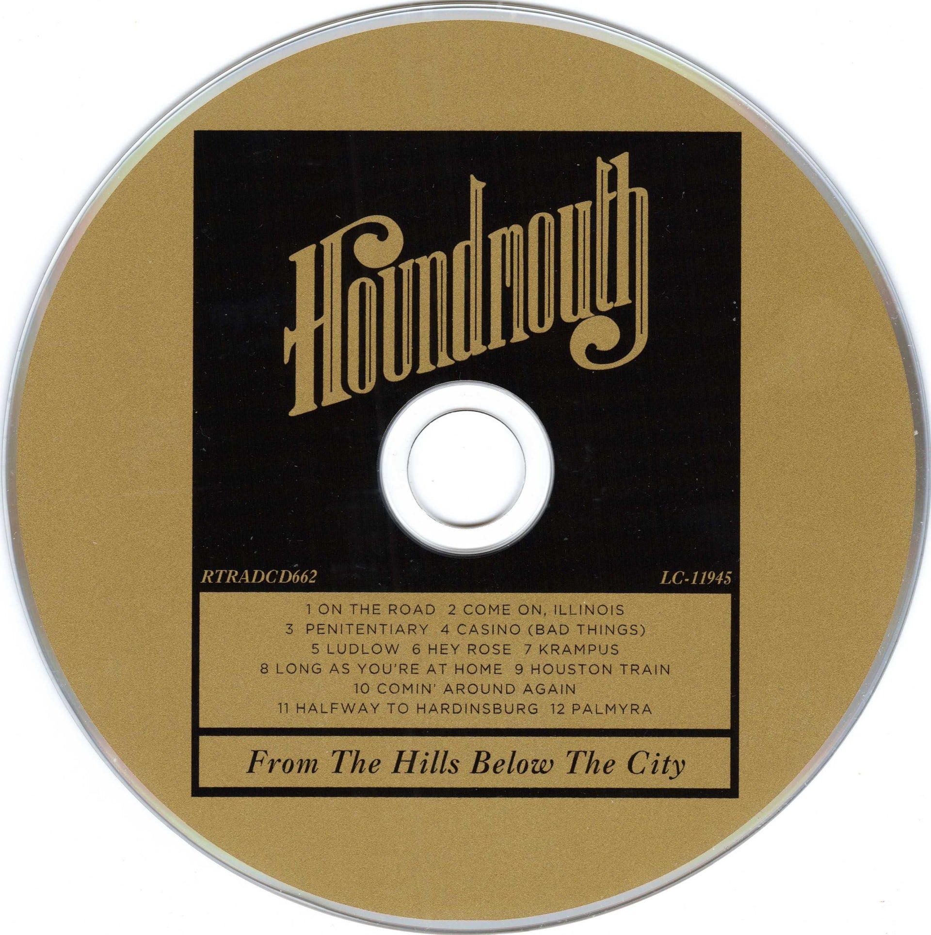 Label Disc: Houndmouth – From the Hills Below the City CD | Relix