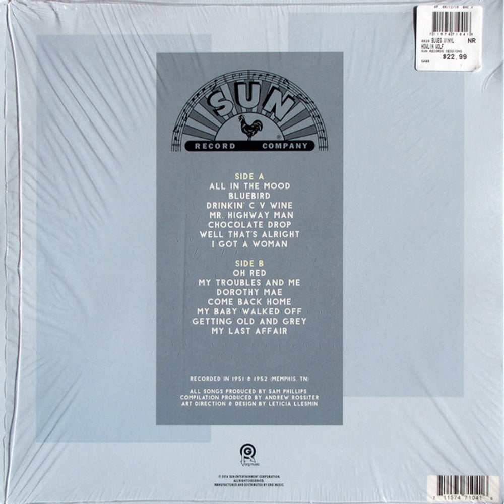 Label Disc: Howlin' Wolf – Best Of The Sun Records Sessions Vinyl LP | Relix
