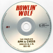 Label Disc: Howlin' Wolf – Wolf, Howlin : Complete RPM &Chess Singles As & BS 1951-62 CD | Relix