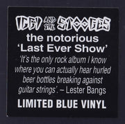Label Disc: Iggy & Stooges – Metallic K.O. (Blue, Anniversary Edition LP Vinyl) Vinyl LP | Relix