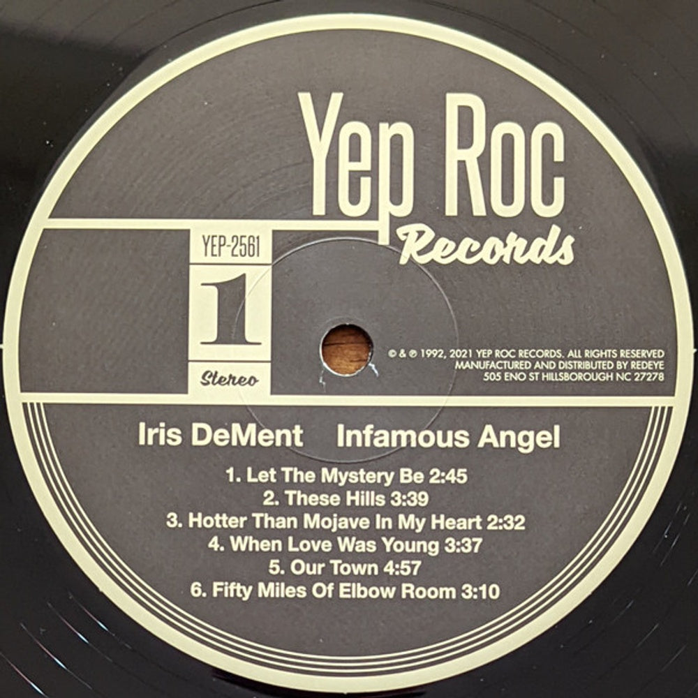 Label Disc: Iris DeMent – Infamous Angel: 30th Anniversary Vinyl LP | Relix